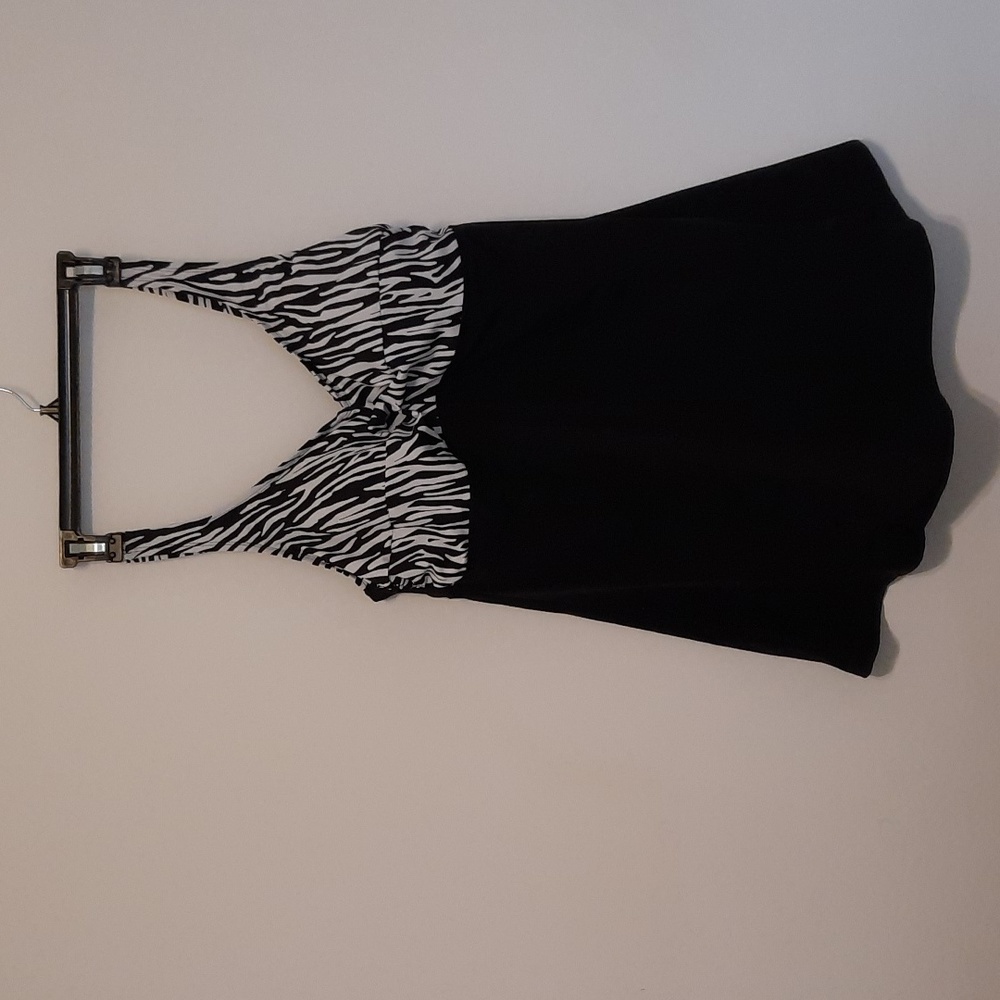 Swimsuit (swimsuitssforall), Black & White, size 16